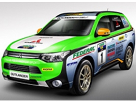 Mitsubishi Outlander PHEV  стартует в Asian Cross Country Rally 2014